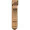 Ekena Millwork Balboa Arts and Crafts Rough Sawn Bracket w/ Offset Brace, Western Red Cedar, 8"W x 28"D x 40"H BKT0806X28X40BOA03RWR - alternate 3